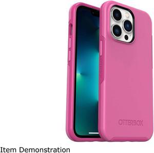 OtterBox Symmetry Series+ Antimicrobial Strawberry Pink iPhone 13 Pro Case with MagSafe 77-83592