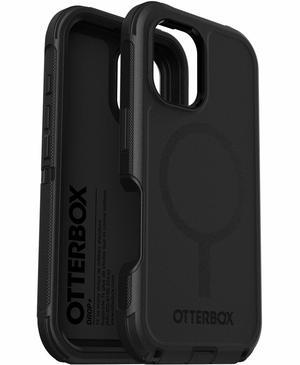 OtterBox Defender for MagSafe, iPhone 16 Case, Black