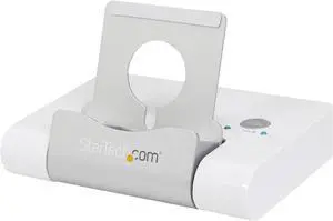 StarTech.com ST4300U3C1 3 Port USB 3.0 Hub plus Combo Fast-Charge Port (2.1A) with Smartphone / Tablet Stand