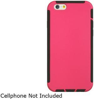 Luxmo Apple iPhone 6 (4.7") Full Protection Case Black Trim With Hot Pink PC FPIP6BKHP