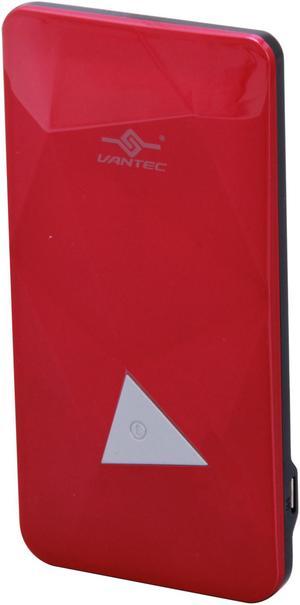 Vantec Power Gem Pink 3500 mAh Rechargeable Portable Battery VAN-350BB-PK
