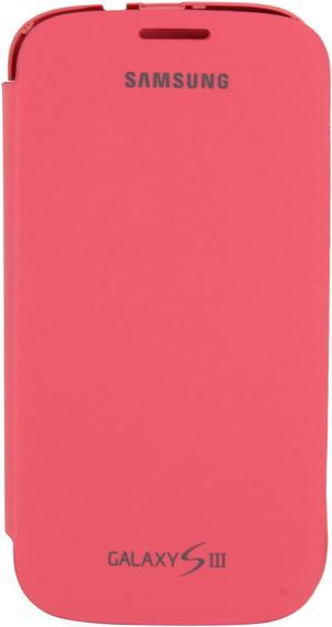 SAMSUNG Pink Flip Cover For Galaxy S III EFC-1G6FPEGSTA