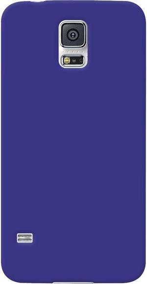 Amzer Silicone Skin Jelly Case - Blue for Samsung Galaxy S5 SM-G900