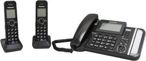 Panasonic KX-TG9582 2-line Operation Corded Phone Integrated Answering Machine