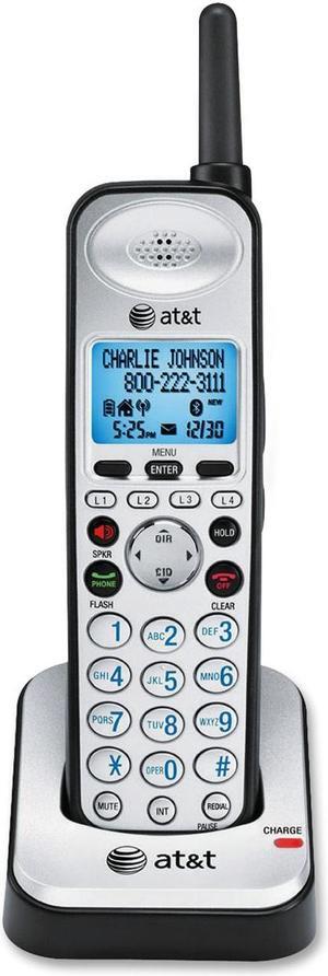 AT&T SB67108 Black/Silver 4-Line Accessory Handset