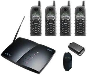 EnGenius DURAFON PRO-PIA 902-928 MHz  (Base Unit) 902-928 MHz  (Portable Handset) 4X Handsets Multi-Line Long Range Industrial Cordless Phone System
