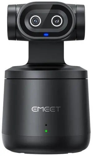 EMEET PIXY Wireless AI PTZ Streaming Camera, 4K30FPS, AI Auto Tracking, Wireless Multicam Setup EMEET PIXY Wireless AI PTZ Streaming Camera, 4K30FPS, AI Auto Tracking, Wireless Multicam Setup
