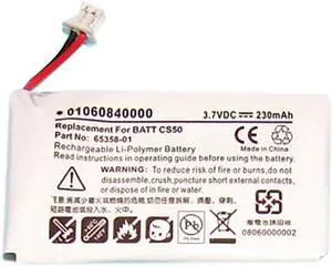 Dantona BATT-CS50 230mAh Cordless Phone Battery