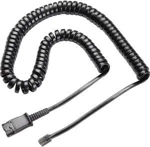 Plantronics 27190-01 Coil Cable (QD to Modular Phone Jack)