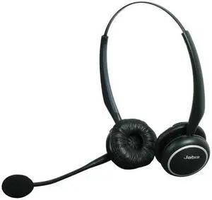 Jabra GN9125 Duo Wireless Stereo Headset with Flex Boom NC Mic