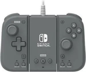 HORI Nintendo Switch Split Pad Compact Attachment Set - Slate Gray
