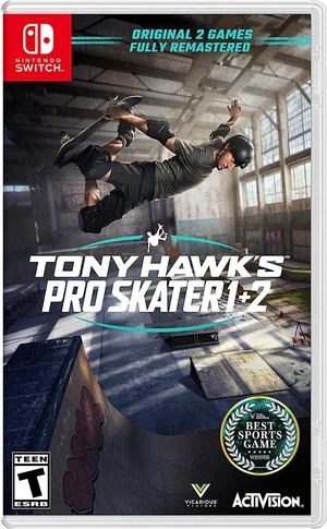 Tony Hawk Pro Skater 1+2 - Nintendo Switch Tony Hawk Pro Skater 1+2 - Nintendo Switch