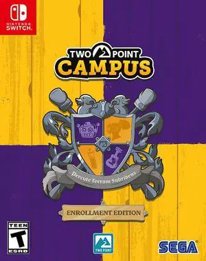 Two Point Campus Enrollment Launch Edition Nintendo Switch Video Game