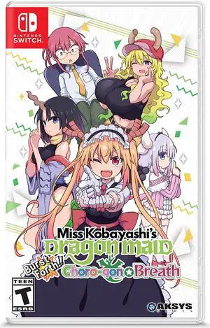 Miss Kobayashi’s Dragon Maid: Burst Forth!! Choro-gon?Breath Nintendo Switch Video Games Miss Kobayashi’s Dragon Maid: Burst Forth!! Choro-gon?Breath Nintendo Switch Video Games
