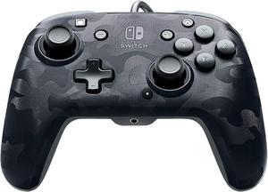 PDP - Faceoff Deluxe+ Audio Wired Black Camo Controller - Nintendo Switch (500-134-NA-CM00)