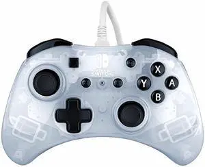 PDP 500-181-NA-WH Rock Candy Wired Controller: Frost White