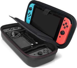 Controller Gear Switch Carrying Case Compatible with Nintendo SwitchSwitch OLED  Black