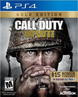  Call of Duty: WWII - PlayStation 4 Standard Edition :  Activision Inc: Video Games