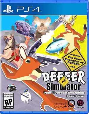 DEEEER Simulator: Your Average Everyday Deer Game - PlayStation 4 DEEEER Simulator: Your Average Everyday Deer Game - PlayStation 4