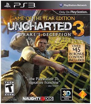 Uncharted 3 Game of the Year Edition Playstation3 Game