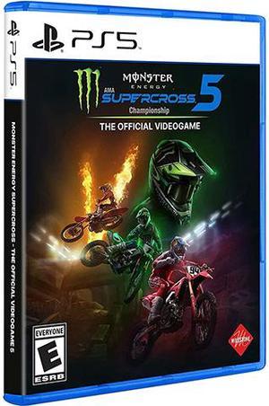 Monster Energy Supercross  The Official Videogame 5  PS5 Video Games