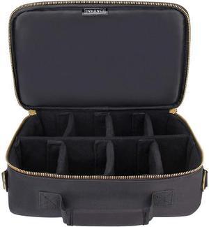 ENHANCE MTG Card Box Storage Case - Deck Holder Card Carrying Case Bag Compatible with Magic MTG Cards, Card Games, Cards Against Humanity - Pencil Loops, Pocket for Dice, Tokens