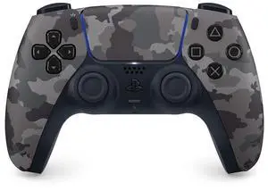 PS5 DualSense Wireless Controller - Gray Camouflage
