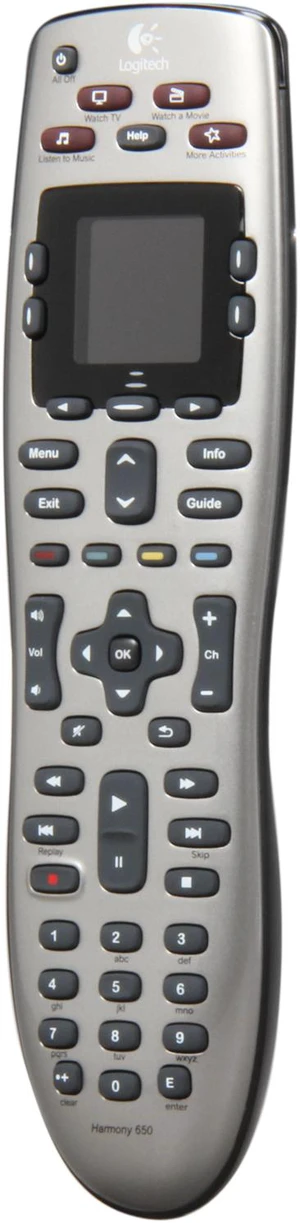 Logitech Harmony 650 Remote Logitech Harmony 650 Remote