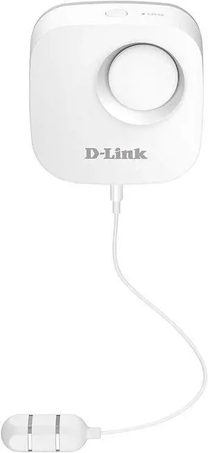 D-Link Wi-Fi Water Leak Sensor and Alarm, Push Notifications, Battery Powered, No Hub Required (DCH-S161-US)