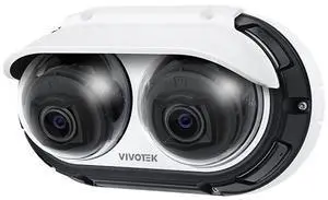 Vivotek 4K x 2CH Dual-Directional Panoramic AI Camera (MA9312-EHTV)
