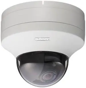 SONY SNC-DS10 768 x 576 MAX Resolution RJ45 Network Minidome Camera with Dual Stream JPEG/MPEG-4 and PoE