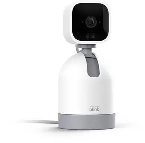 Blink Mini Pan-Tilt 1920 x 1080 MAX Resolution Rotating Indoor Plug-in Smart Security Camera - White