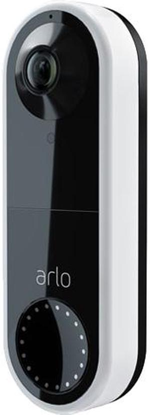 Arlo AVD1001-100CNS Wired Smart Video Doorbell - HD Video - Black