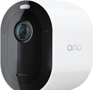 Arlo - Pro 5S 2K Indoor/Outdoor Wire Free Spotlight Security Camera, 1 Pack - VMC4060P - White