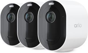 Arlo Pro 5S 2K Spotlight Camera - 3 Pack Security Cameras Wireless Outdoor, Dual Band Wi-Fi, Color Night Vision, 2-Way Audio, Home Security Cameras, Home Improvement