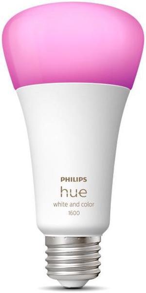 Philips Hue 562982 1-pack 100W A21 E26 Smart Bulb-White and Color Ambiance