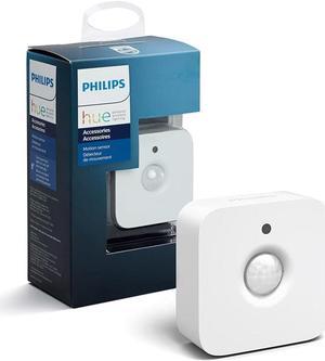 Philips Hue Motion Sensor  Exclusively for Philips Hue Smart Lights  Requires Hue Bridge  Easy NoWire Installation