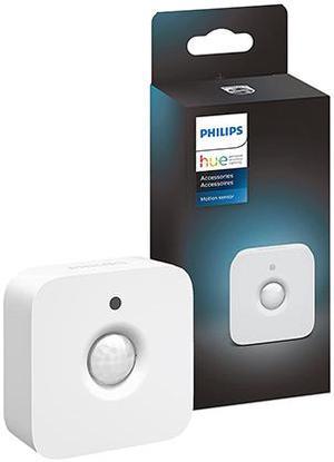 Philips Hue Motion Sensor - Exclusively for Philips Hue Smart Lights -  Requires Hue Bridge - Easy, No-Wire Installation 