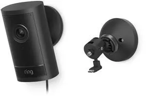 Ring Outdoor Cam Pro, Retinal 4K PoE+ Outdoor Security Camera, Black Ring Outdoor Cam Pro, Retinal 4K PoE+ Outdoor Security Camera, Black