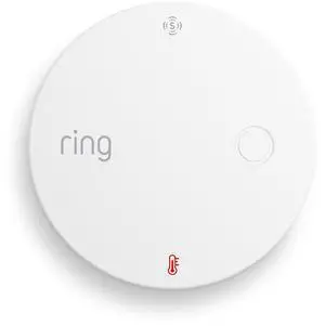 Ring Temperature & Humidity Sensor, Amazon Sidewalk, White Ring Temperature & Humidity Sensor, Amazon Sidewalk, White