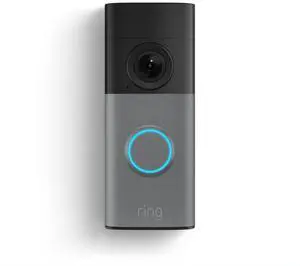 Ring Wired Doorbell 2K (2nd Gen), 6x Zoom, 140 Degree FOV, Speckled Gray Ring Wired Doorbell 2K (2nd Gen), 6x Zoom, 140 Degree FOV, Speckled Gray