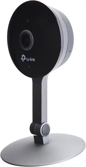 TP-LINK KC120 1920 x 1080 MAX Resolution Wireless KasaCam 1080p Indoor Smart Wi-Fi Camera with Free Storage, Night Vision, Motion & Sound Detection