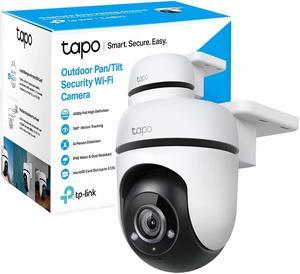 Tapo 1080P Outdoor Wired Pan/Tilt Security Wi-Fi Camera, 360° View, Motion Tracking, Works with Alexa & Google Home, Night Vision, Free AI Detection, Cloud & SD Card Storage(up to 512GB) (Tapo C500)