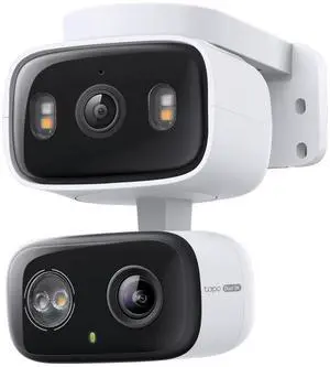 TP-LINK Tapo C246D 2304 x 1296 MAX Resolution Wireless Indoor/Outdoor Dual Lens Pan/Tilt Security Camera TP-LINK Tapo C246D 2304 x 1296 MAX Resolution Wireless Indoor/Outdoor Dual Lens Pan/Tilt Security Camera