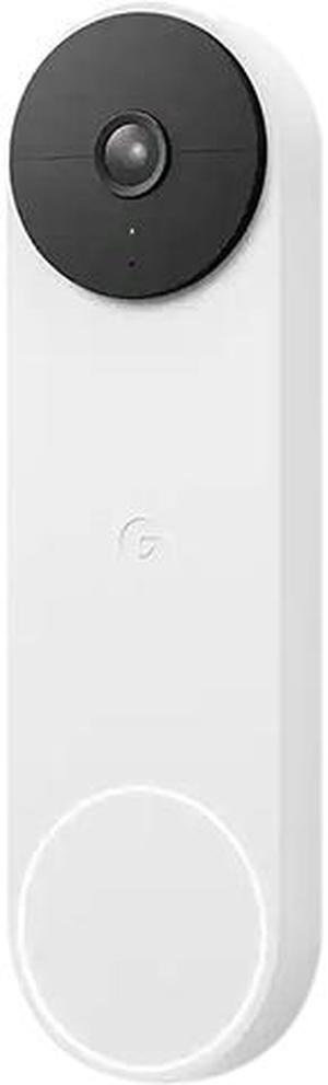 Google GA01318-CA Video Doorbell (Battery, White)