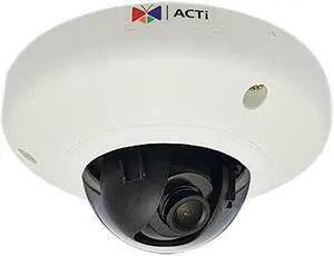 ACTi  E93 5MP HD 1080P with Super Wide Angle Lens Vandal Resistant IP PoE Dome Camera