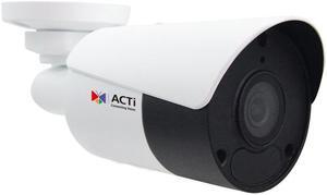 ACTi Z39 2688 x 1520 MAX Resolution 1 x Ethernet (10/100 Base-T), RJ-45 connector 4MP Mini Bullet with D/N, Adaptive IR, Superior WDR, SLLS, Fixed Lens