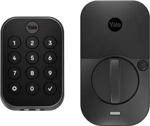 Yale Assure Lock 2 Key-Free Keypad with Wi-Fi in Black Suede