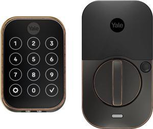 YALE ASSURE LOCK 2 BLUETOOTH TOUCHSCREEN OIL RUBBED BRONZE