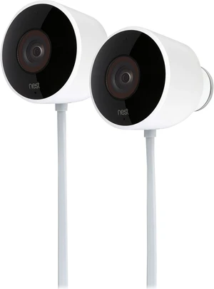 Nest Cam Outdoor 1080p HD Day / Night 2-Way Audio Cloud Storage Security Camera (2 Pack) Nest Cam Outdoor 1080p HD Day / Night 2-Way Audio Cloud Storage Security Camera (2 Pack)